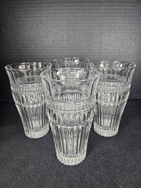 Vintage Mikasa Titan Highball Glasses Set of 4 Excellent 12 Ounce 6" GORGEOUS!